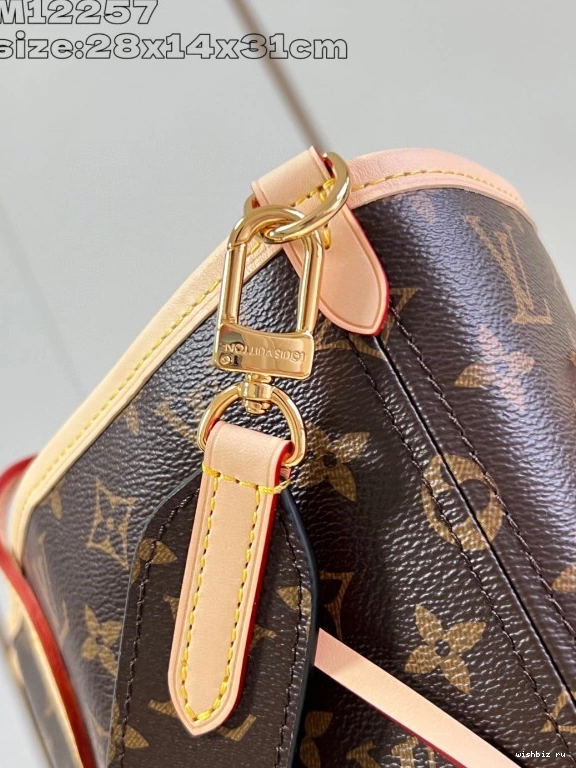 WIS Bandoulière Inside Louis MM-31*28*14cm Vuitton Out Neverfull 0710